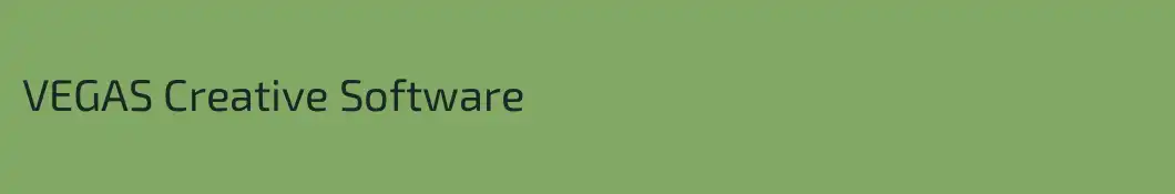VEGAS Creative Software